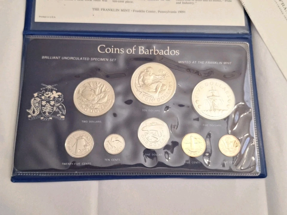 1979 BARBADOS 8-COIN UNCIRCULATED SPECIMEN MINT SET - Image 2 of 4
