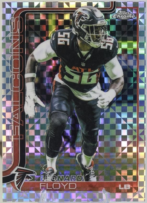 2025 Topps Chrome - Leonard Floyd X-Fractor #18