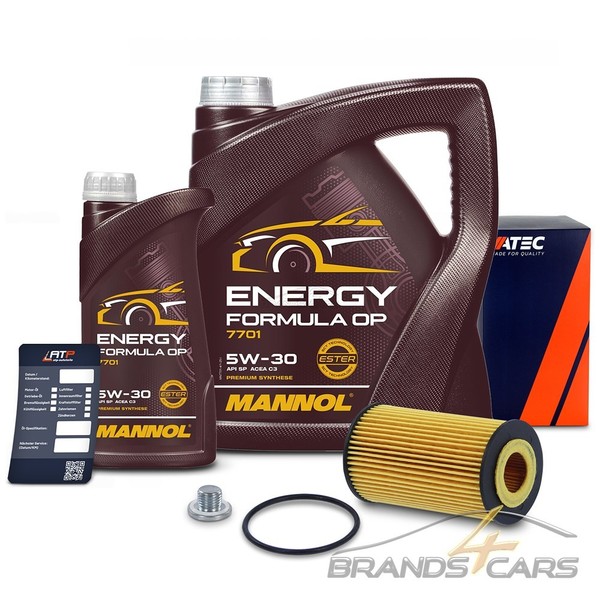 Atec ÖLfilter + 5L 5W-30 FÜR Opel Adam Agila Astra H J Corsa D E Meriva Zafira-image