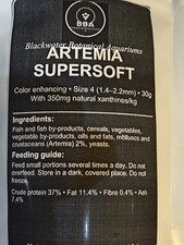 Soft Granules Artemia SuperSoft 30g 1.4&ndash;2.2mm || Growth & Colour Enhancing