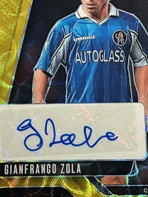 2024-25 Panini Prizm Premier League Gianfranco Zola CHOICE GOLD