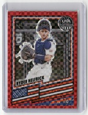 2026 Panini Stars and Stripes Prizm Ryder Helfrick #156 Red Power 59/149