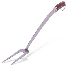 Grill Fork 24-inch Super Long for Grilling Barbecue Griddle and Fire Pit Extra S