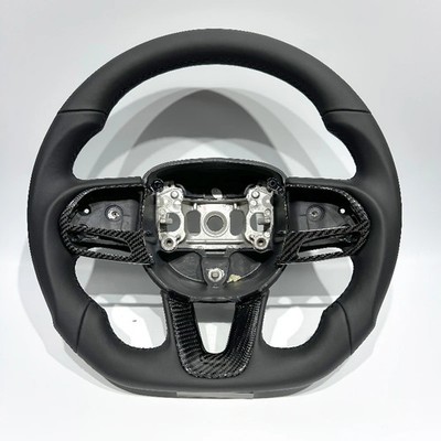 Full Leather Steering Wheel for Dodge Charger/Challenger SXT/GT/RT 2015-2025