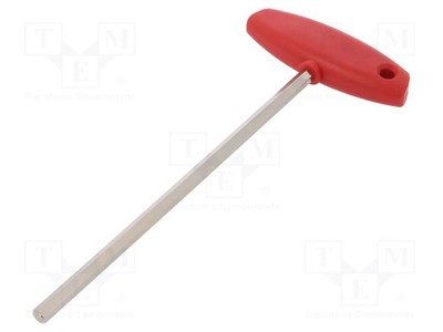 Schlüssel HEX 5mm L. ges: 182mm Sechskant