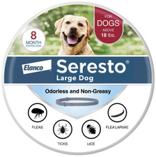 Seresto Flea Tick Collar 8 Months Protection LARGE Dogs above 18lbs - Sealed