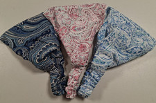 Women, Wide, Headband, Pkg of 3, Pink Pastel, Blue Pastel, Navy Blue Floral