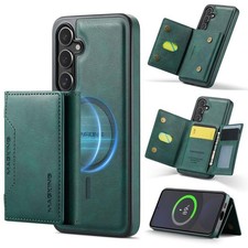 Detachable Case with RFID MagSafe Card Holder for Samsung Galaxy S24 FE 5G