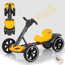 Adjustable Electric Go Kart for Children Foldable Go Karts Kids Go-Kart 3.73MPH