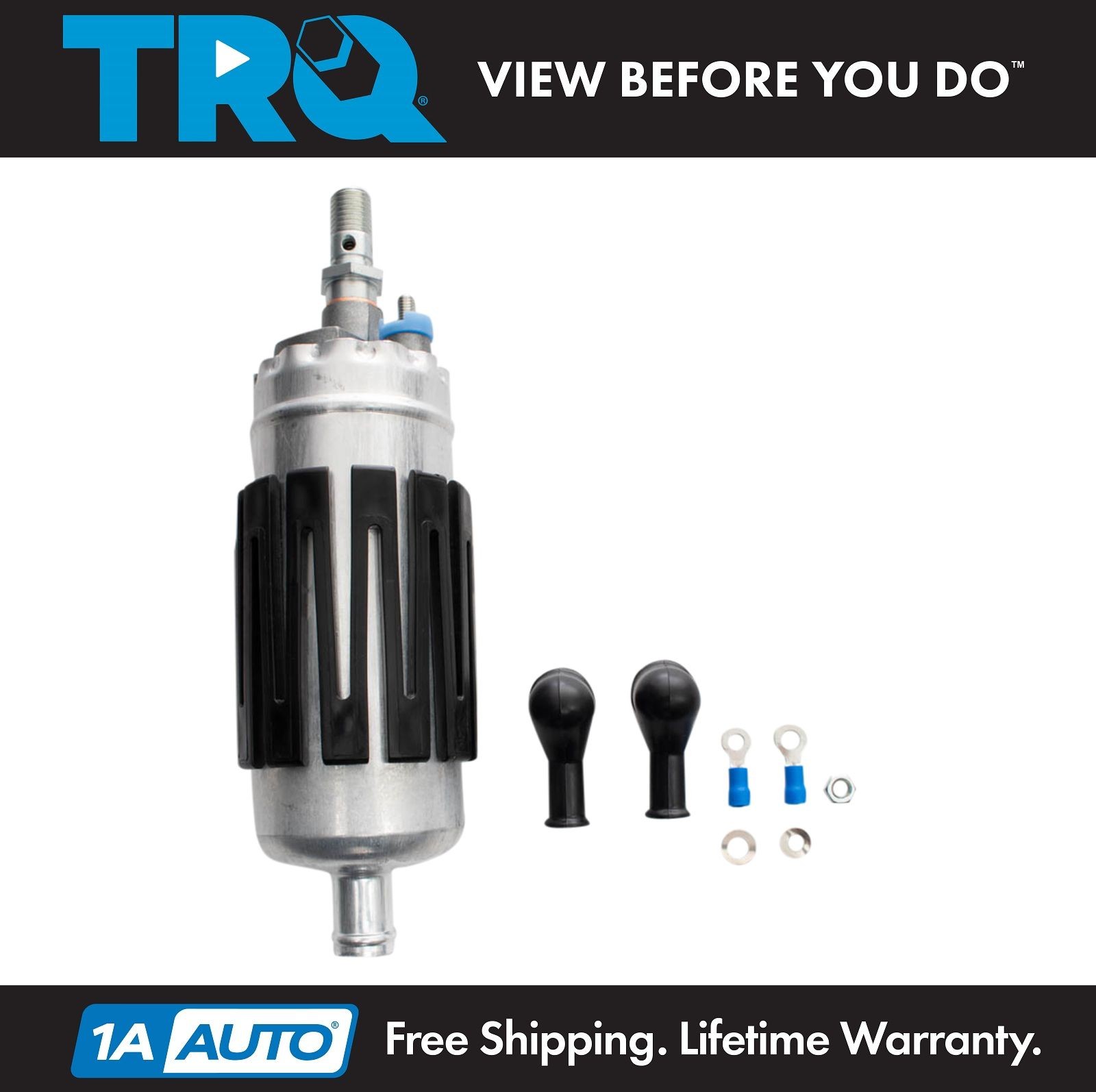 TRQ Electric Fuel Pump Fits 87-98 Audi 80-84 Ferrari 73-96 Mercedes-Benz