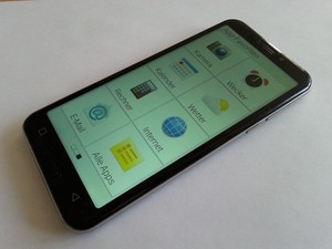 EMPORIA SMART 3 SCHWARZ 16GB WIE NEU OVP OHNE SIMLOCK SENIOREN SMARTPHONE 5,5"