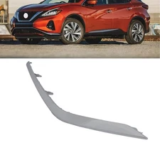Front Bumper Molding Trim For Nissan Murano 2019-2023 Chrome Left Driver Side