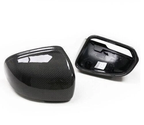 Сменная крышка бокового зеркала заднего вида из настоящего углеродного волокна для Volvo XC40 2019-2023 годов выпуска - Изображение 2 из 4