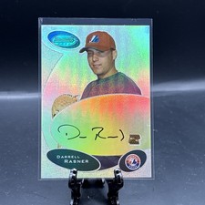 2003 Bowman's Best Darrell Rasner Rookie On Card Auto Autograph. rookie card picture