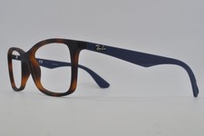 Ray Ban Eyeglasses RX7047 5574 Havana and Blue, Size 54-17-140