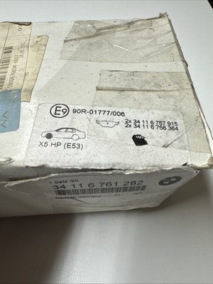 BMW X5 E53 Brake Pads  Bremsklötze 
