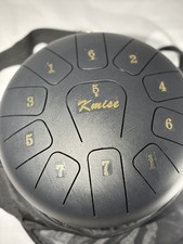 Kmise Tank Steel Tongue Drum w/ Drum Mallets  Carry Bag Steel drum 11 note