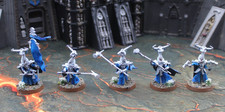 Lumineth Realm-Lords, Alarith Stoneguard, Partially Painted, ID 6630