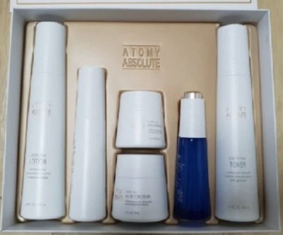 Atomy Absolute CellActive Skincare Set Toner Ampoule Serum Lotion Cream 6 Set