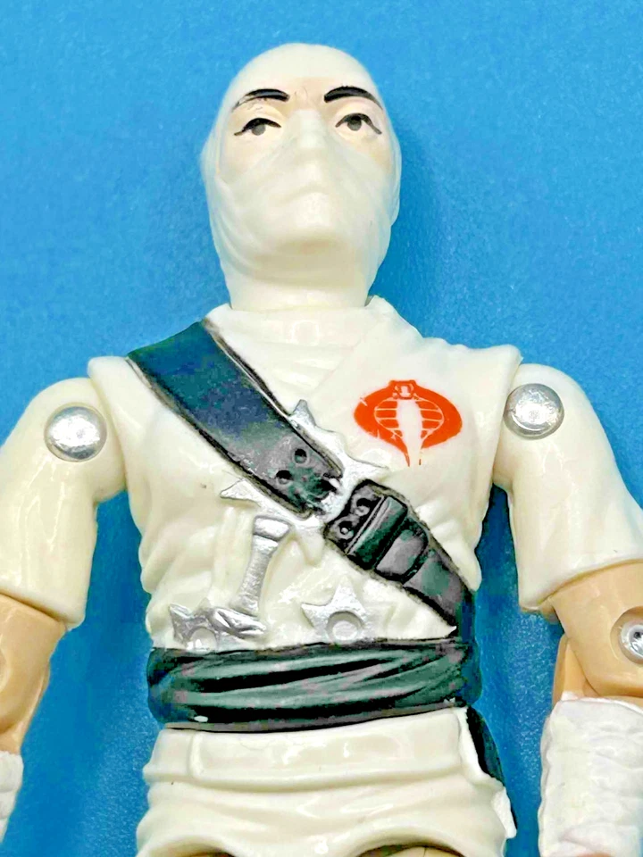 GI Joe Storm Shadow 1984 v1 100 % completo, tarjeta de archivo * alta calidad, casi como nuevo Foto 3 de 4