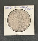 1886-O Morgan Dollar AU Very Nice Coin 90% Silver $1 U.S (MM00106)