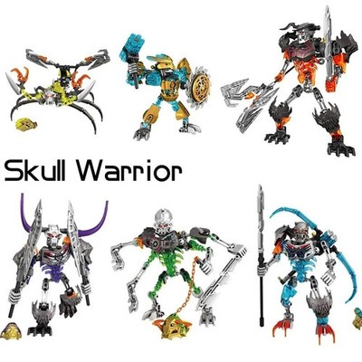 Bionicle Skull Warrior Action Figure Building Blocks Set for Kids-NO OriginalBox