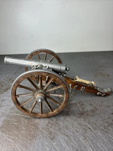 CIVIL WAR CANNON DAHLGREN 1861 AMERICAN FIELD VINTAGE Model Wood Metal Spain Toy