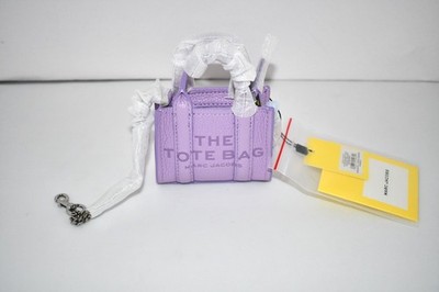 アクセサリー tote bag nano charm marc jacobs wisteria Marc Jacobs The Nano Tote Bag Charm in Wisteria #2F3SCP005S07-545