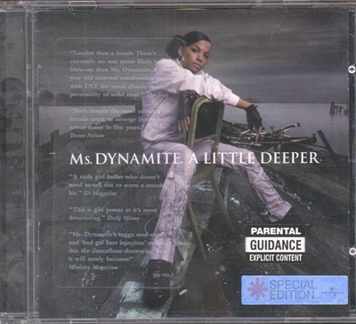 Ms Dynamite A Little Deeper CD Europe Polydor 2002 CD. Has info sticker on front