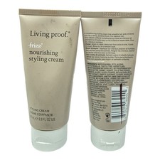 Living Proof No Frizz Nourishing Styling Cream 60ml/2fl.oz Lot Of 2
