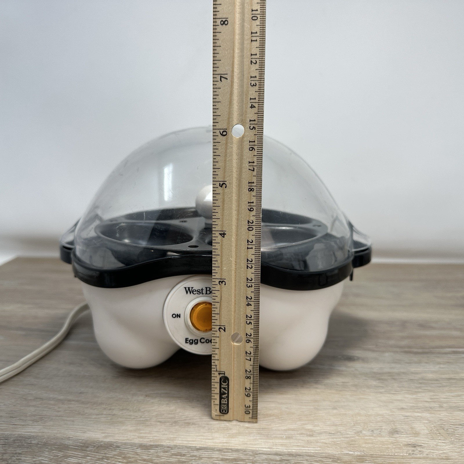 West Bend Egg Cooker Electric Automatic Model 86628 Poacher Vintage Tested