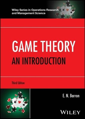 Game Theory: An Introduction by E.N. Barron (English) Hardcover Book