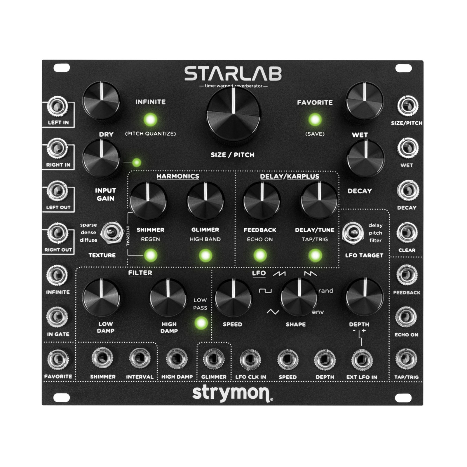 Модульный синтезатор Strymon StarLab Black - Effekt