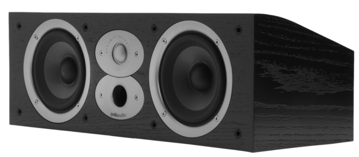 Polk Audio CSi A4 Center Channel Speaker Black Home Theater Tested