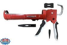 Newborn 930-GTD Drip-Free Smooth Hex Rod Cradle Caulking Gun with