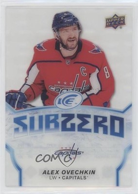 2018-19 Upper Deck Ice Sub Zero Alex Ovechkin #SZ-4 g2x