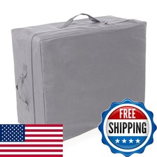 Milliard Carry Case Tri-Folding Mattress Twin 75" x 38" x 4" No Mattress