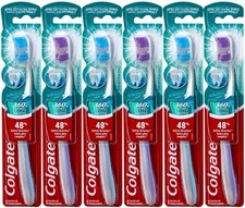 Colgate 360 Enamel Health Sensitive Toothbrush, Compact Head, Extra Soft -... 