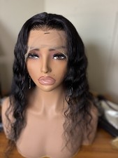 New  22 Inch Deep Wave 13x6 HD Lace Front Wig Pre Plucked 100 Human Hair  