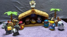 Fisher Price Little People Christmas Story Nativity Set J2404 *Read Description*