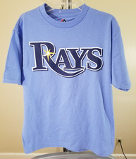 Tampa Bay Rays MLB Classic Light Blue Team Large T-Shirt