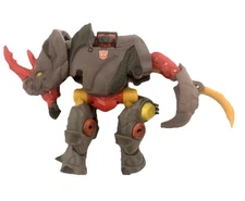 Transformers Cybertron BACKSTOP Scout Class Rhino Action Figure Hasbro 2005