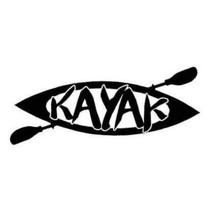 2pcs Stickers Decals for Canoe Fishing Boat Wall Car Accesso