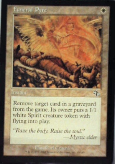Funeral Pyre - Judgment: #10, Magic: The Gathering Nm C284