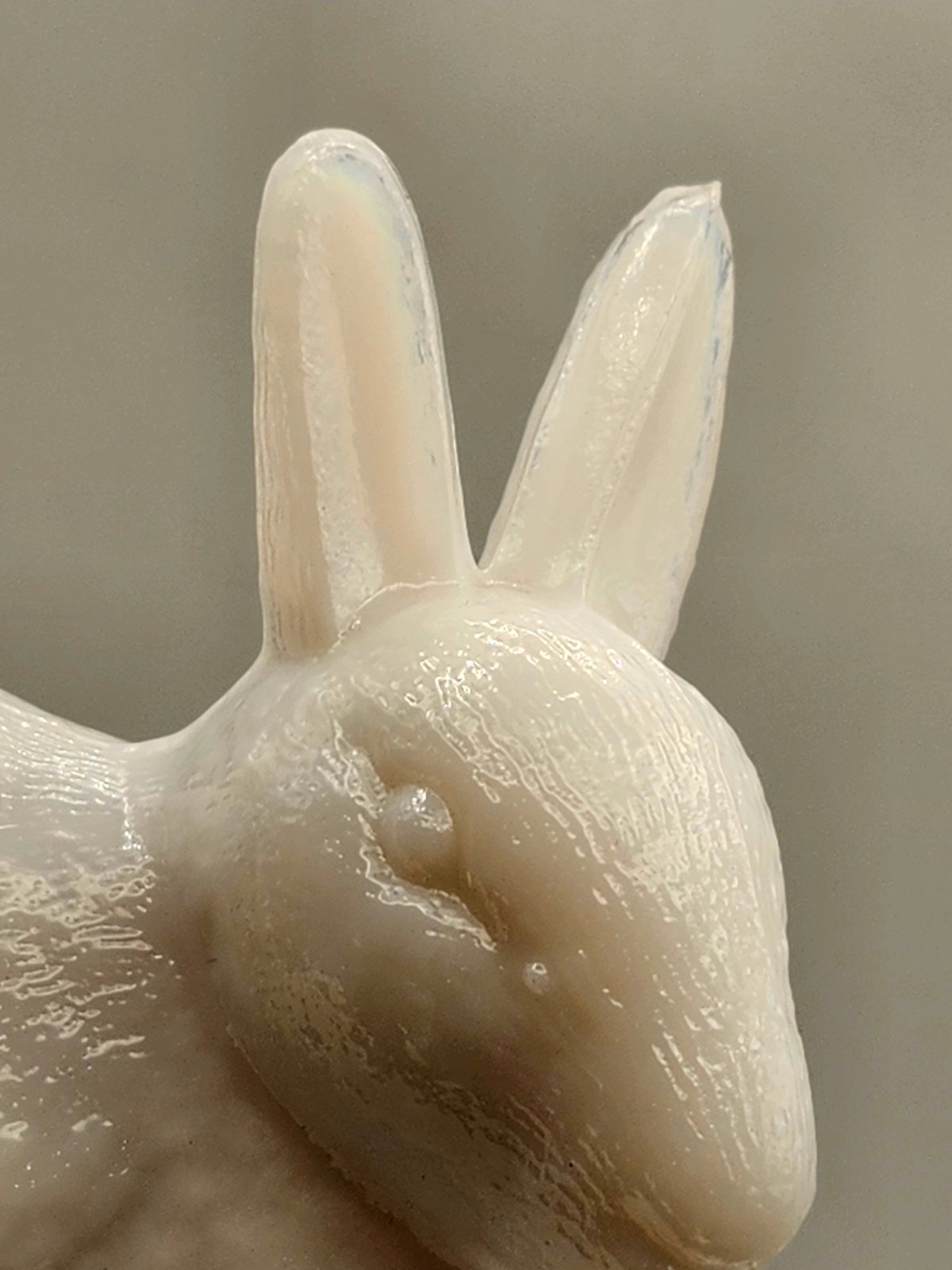 Old Opal Fire Edge Westmoreland Milk Glass Rabbit w Nest Picket Fence Trinket 5"