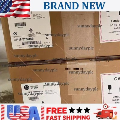 Allen Bradley Panelview Plus 1250 2711P-T12C4D9 Display US Free Tax