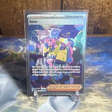 Pokémon Iono SIR Holo Full Art SV: Paldean Fates 237/091 Trainer EN on eBay