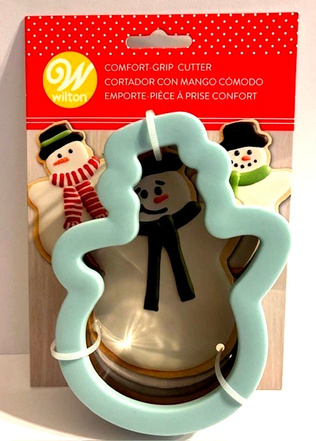 Cortador de galletas con forma de muñeco de nieve Comfort Grip de Wilton Christmas Foto 2 de 2