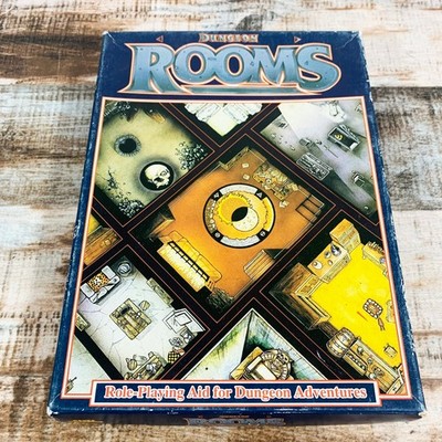 Dungeon Rooms Role-Playing Aid - 1986 Games Workshop
