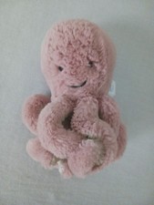 Jellycat Odell Octopus Little 6  Salmon Pink Plush Toy